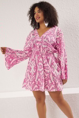 Robe de plage - Rose