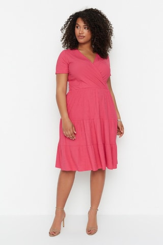 Robe patineuse - Fuchsia