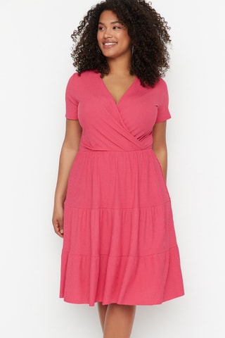 Robe patineuse - Fuchsia
