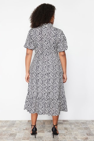 Robe midi - Blanc