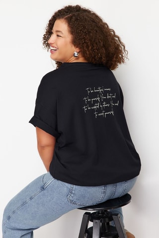 T-shirt oversize - Noir