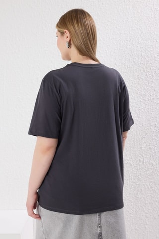 T-shirt oversize - Anthracite
