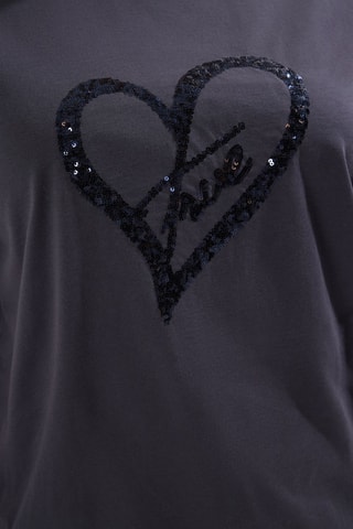 T-shirt oversize - Anthracite