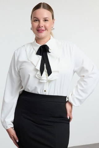 Chemise regular - Ecru
