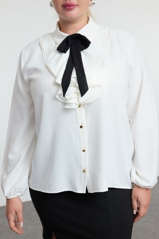 Chemise regular - Ecru