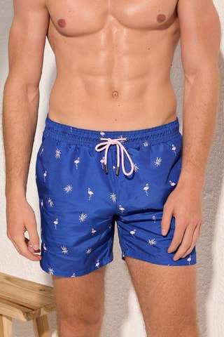Short de bain - Bleu