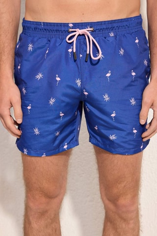Short de bain - Bleu