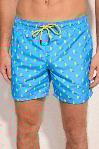 Short de bain - Turquoise