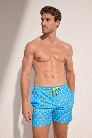 Short de bain - Turquoise
