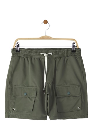 Short de bain - Kaki
