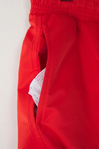 Short de bain - Rouge