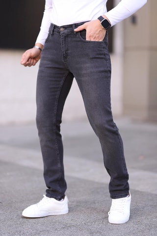 Jean regular - Anthracite