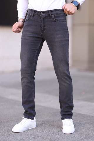 Jean regular - Anthracite