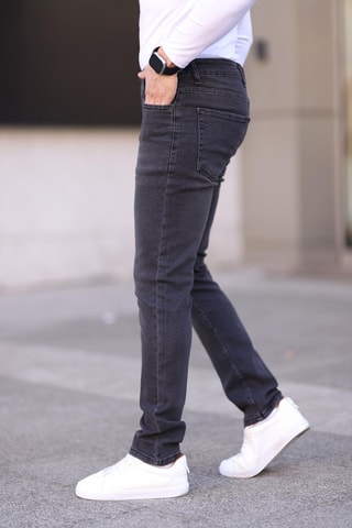 Jean regular - Anthracite