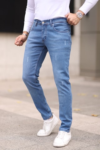 Jean skinny - Bleu