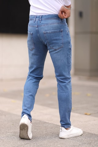 Jean skinny - Bleu