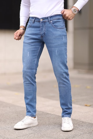 Jean skinny - Bleu