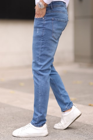Jean skinny - Bleu