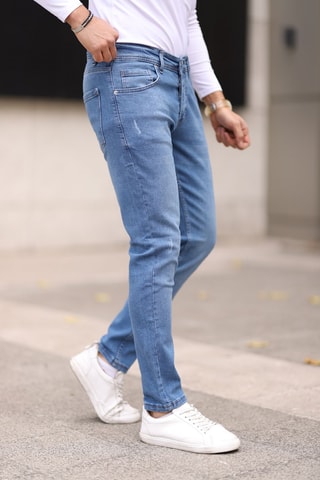 Jean skinny - Bleu
