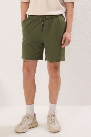 2 shorts - Bleu marine et kaki