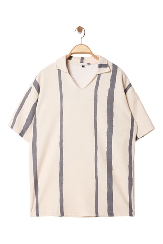 T-shirt oversize - Beige