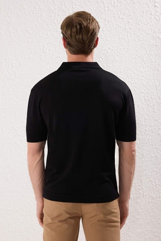 Polo regular - Noir