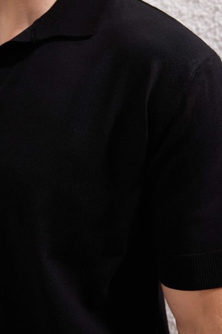 Polo regular - Noir