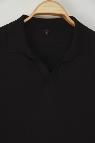 Polo regular - Noir