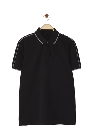 Polo regular - Noir