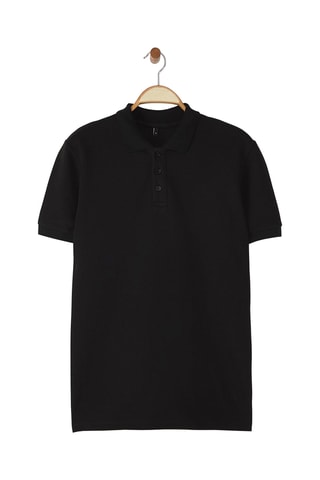 Polo regular - Noir