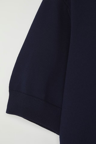 Polo regular - Bleu marine