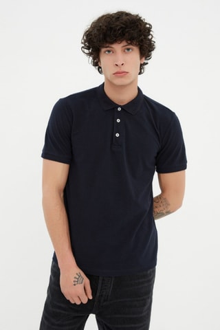Polo slim - Noir