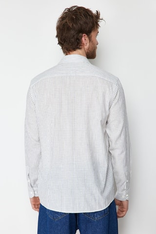 Chemise regular - Bleu marine