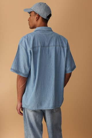 Chemise en jean - Bleu clair