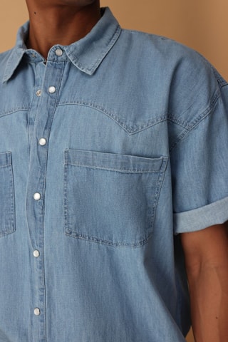 Chemise en jean - Bleu clair