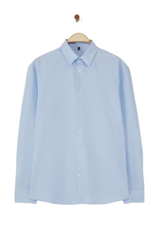 Chemise regular - Bleu