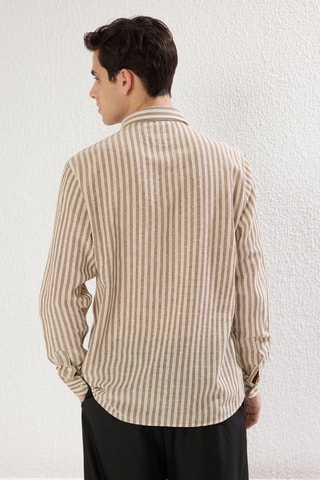 Chemise regular - Marron