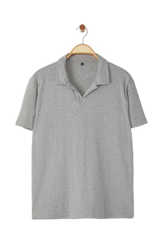Polo regular - Gris
