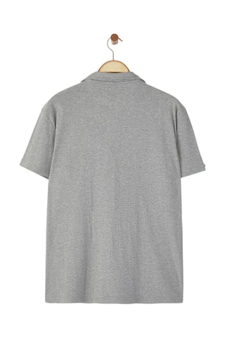 Polo regular - Gris