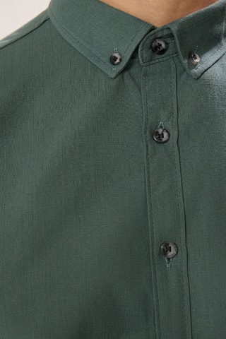 Chemise slim - Vert