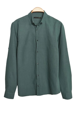 Chemise slim - Vert