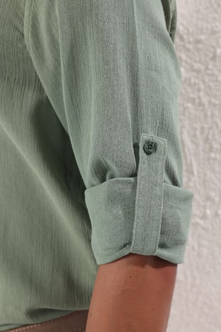 Chemise regular - Kaki