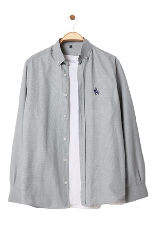 Chemise regular - Kaki