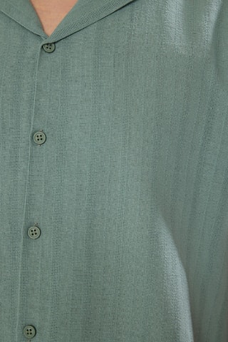 Chemise regular - Kaki