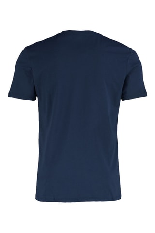 5 t-shirts slim - Rouge et bleu marine