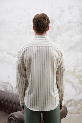 Chemise relaxed - Ecru