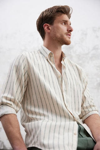 Chemise relaxed - Ecru