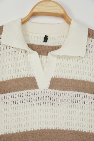 Polo regular - Ecru