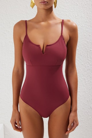 Maillot 1 pièce - Rouge