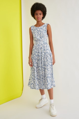 Robe patineuse - Bleu